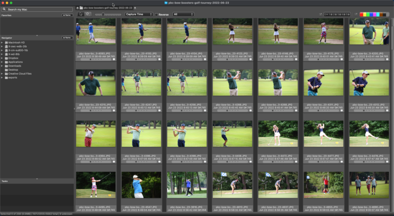 How I process sports photos quickly